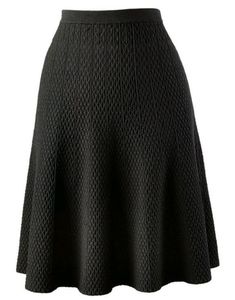 ⚘ CABI - Black A-line Skirt